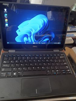 Dell laptop 2 in 1 use it as a laptop or use it as a tablet comes with live TV and movies like new