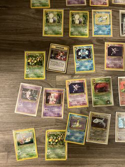 Pokemon Cards Vintage Modern