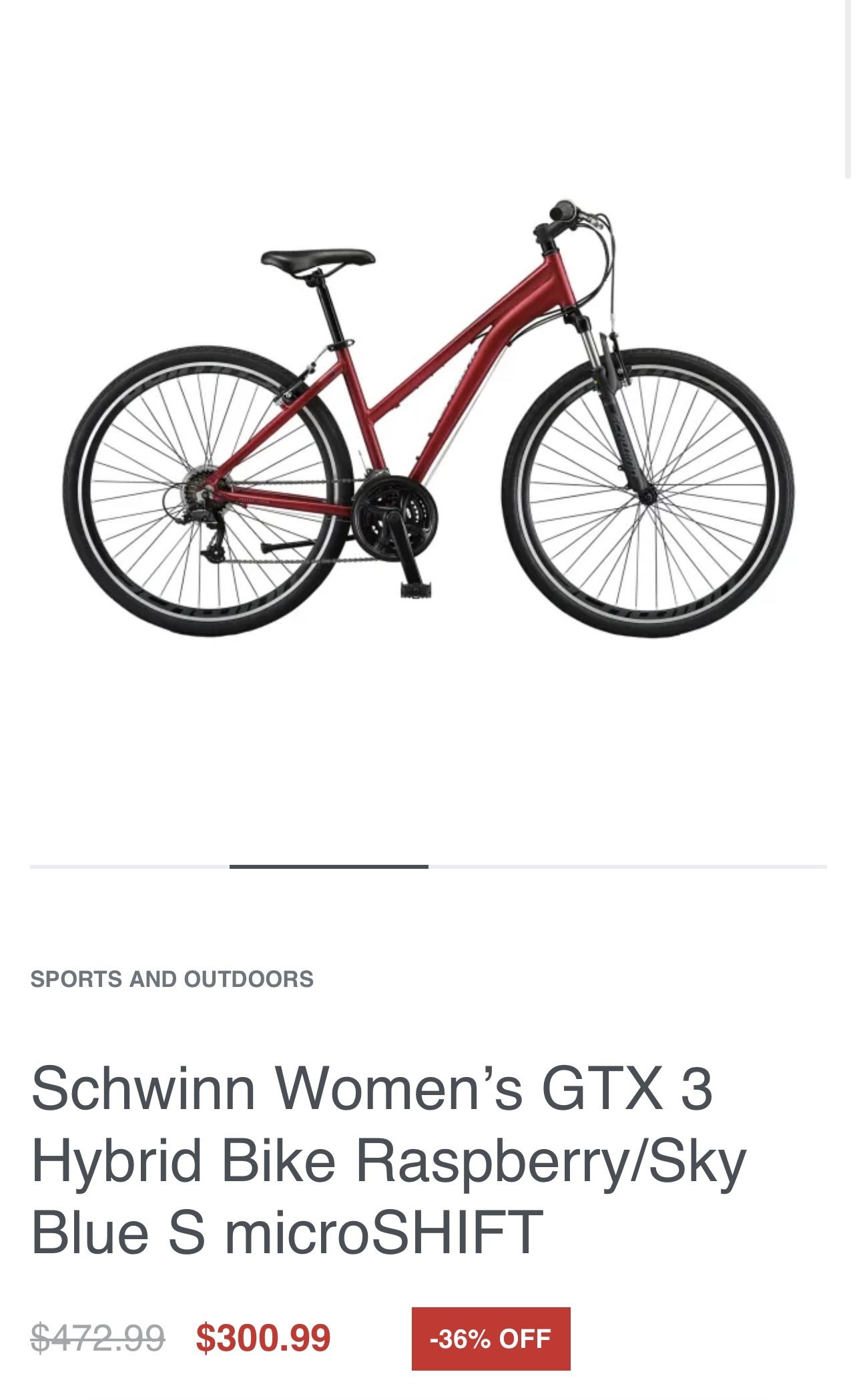 Schwinn GTX Hybrid Bike