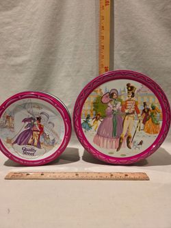 Macintosh's Quality Street chocolates, England, lot of VTG  advertising tins,2000-2001