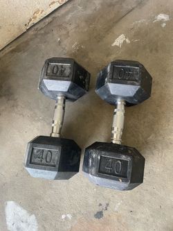40 pounds Dumbells