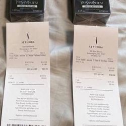 YSL-Y Cologne New With Receipt 