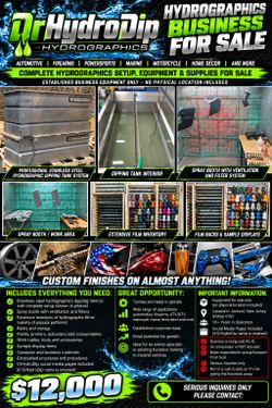 Hydrographics Business For Sale