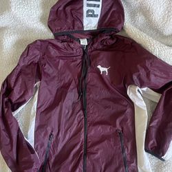 Victoria’s Secret Burgundy Windbreaker  