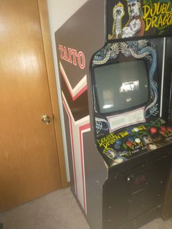 DOUBLE DRAGON ARCADE MACHINE