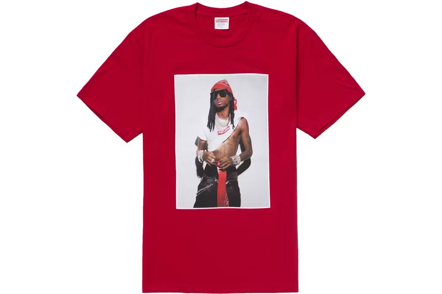 Supreme Playboi Carti Tee Red