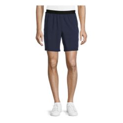 Navy blue Athlux Men's Woven Shorts, 7" Inseam, Size XL.    (AF)