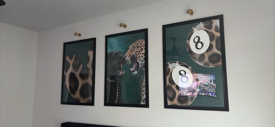 3 Piece Art Decor w/ Lights