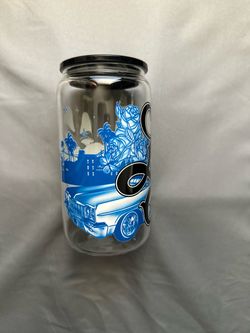LA Lowrider Style 16oz Glass Cup