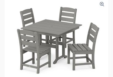 Lakeside Side Chair 5-Piece Farmhouse Dining Set