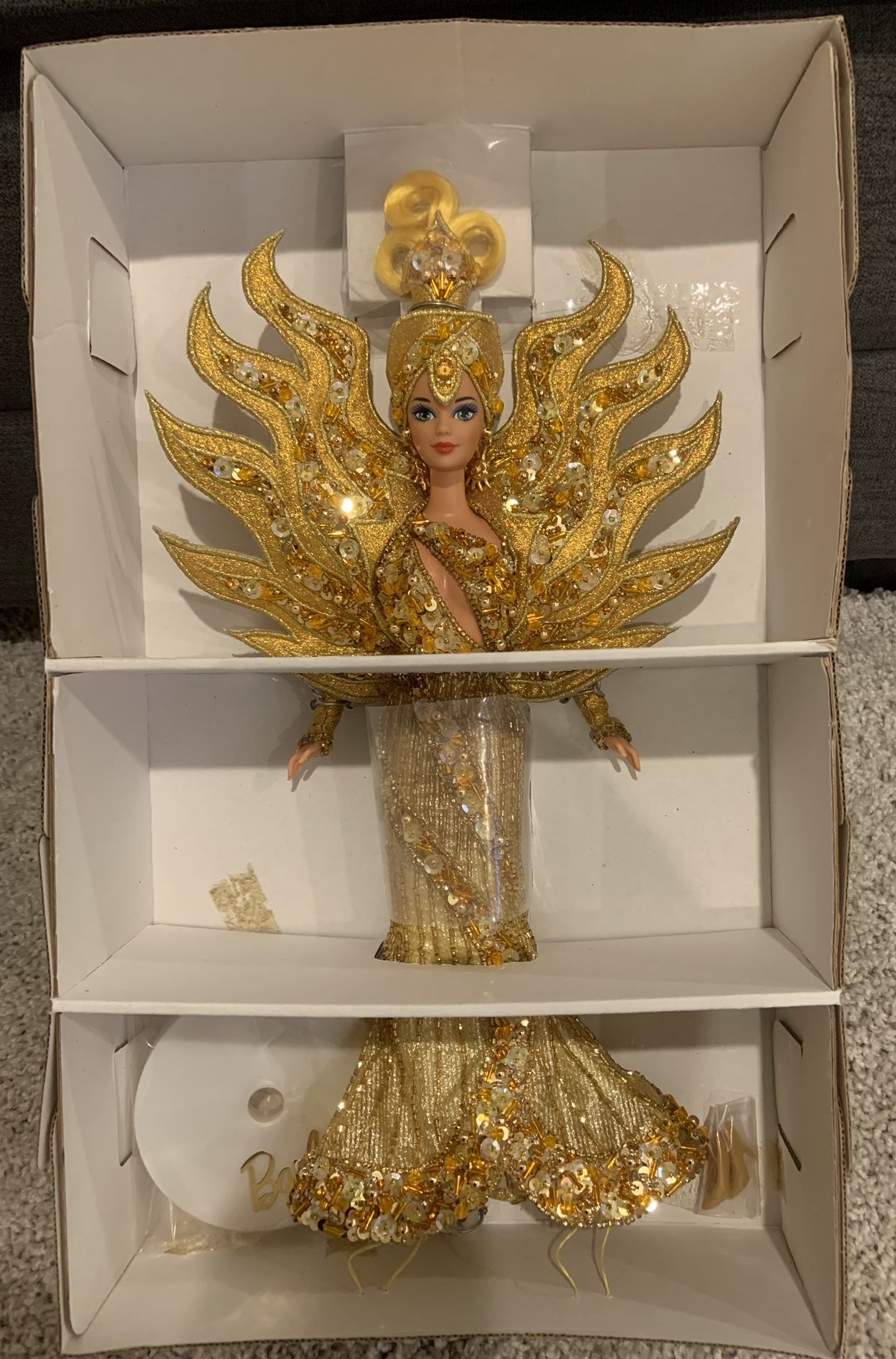 Goddess Of The Sun Barbie By Bob Mackie-Mattel Timeless Creations