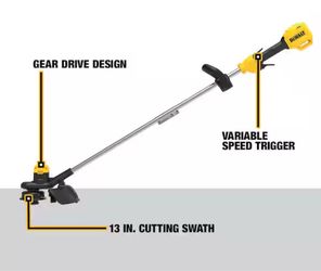DEWALT 20V MAX 13 in. Cordless Battery Powered String Trimmer Kit (Tool-Only)