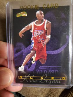 Rare  kobe bryant rookie card