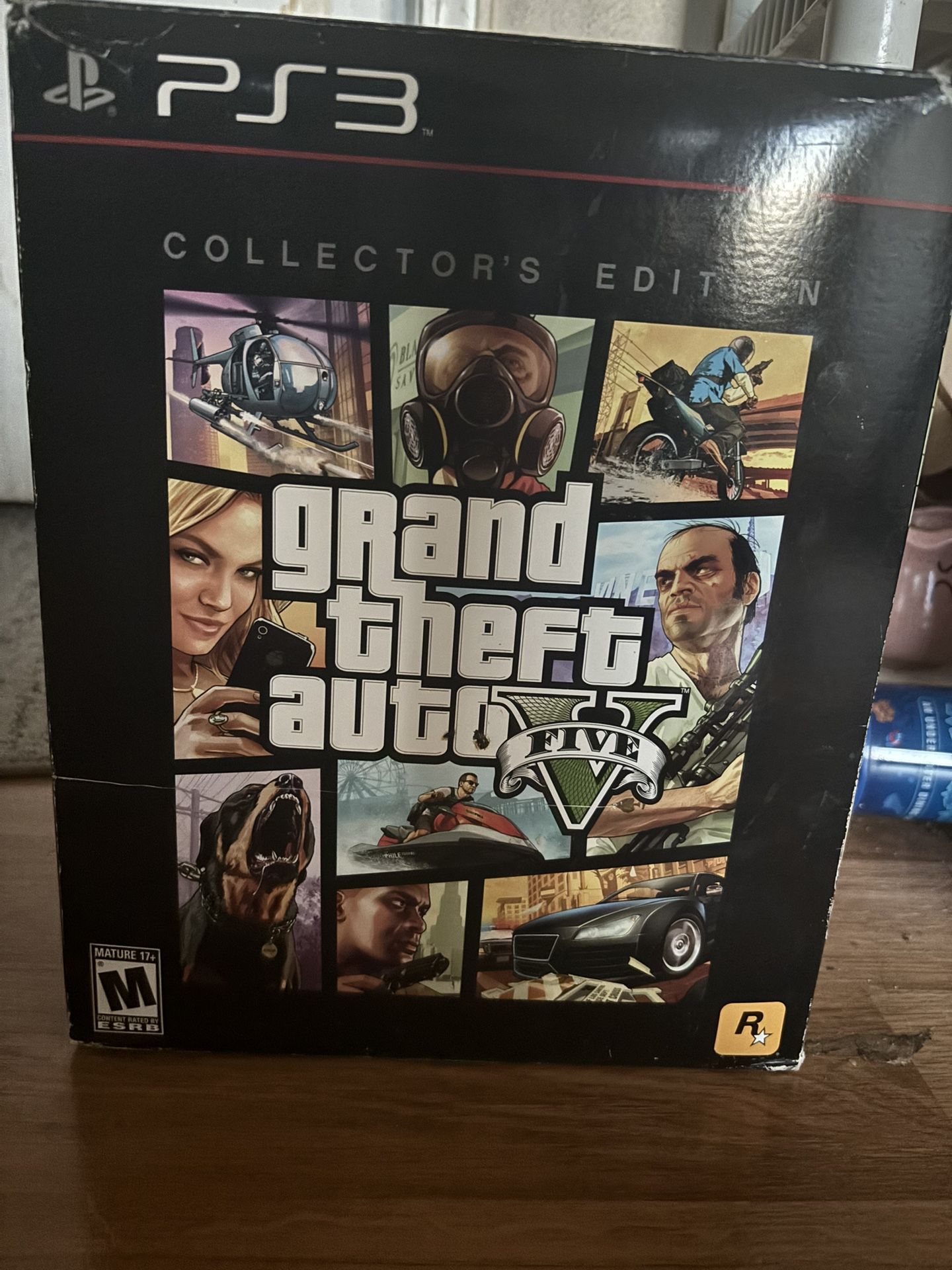 *Rare Grand Theft Auto V Collectors Edition PS3 