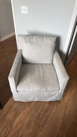 Brynn Swivel Chair in color “Oatmeal” from World Market