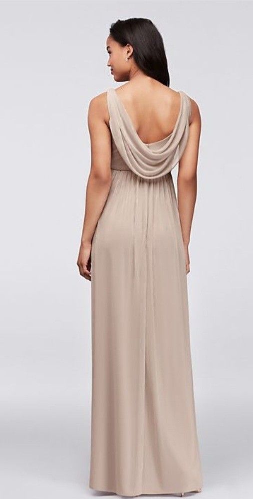 Long Bridesmaid Chifon dress