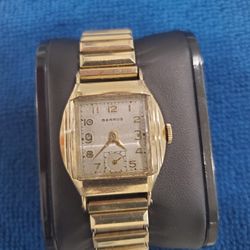  VINTAGE   MENS  BENRUS   MANUAL WIND WATCH 