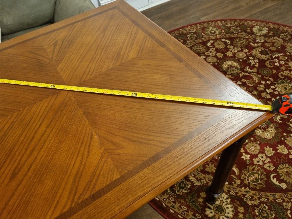 High Dinner Table With 4 High Chairs