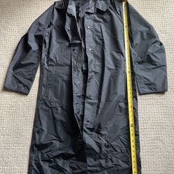 Brand New Button Up Raincoat 