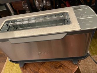 Ninja ST101 Foodi 2 in 1 Flip Toaster And Compact Toaster Oven