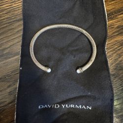 David Yurman Pearl Bracelet 