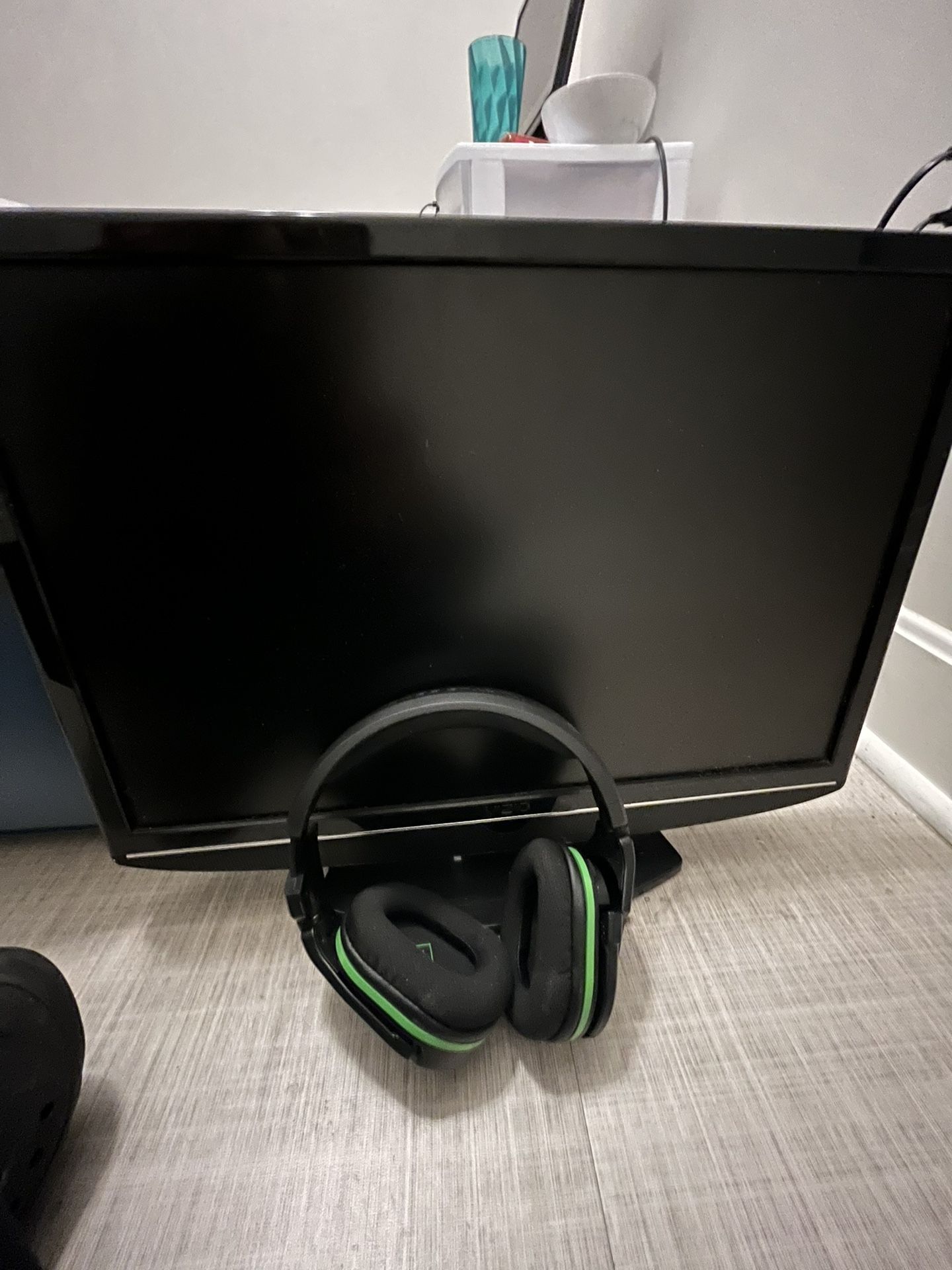 Monitor And Headset