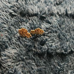 Gold Nugget Earingis 