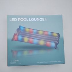 $10 LED Pool Lounger Brand New 