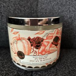 Pumpkin Pecan Waffles 3-Wick Candle