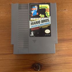  Nintendo The Original Mario Bros Arcade Classic Series For NES - Electronics