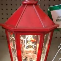 Christmas Music Snow Latern
