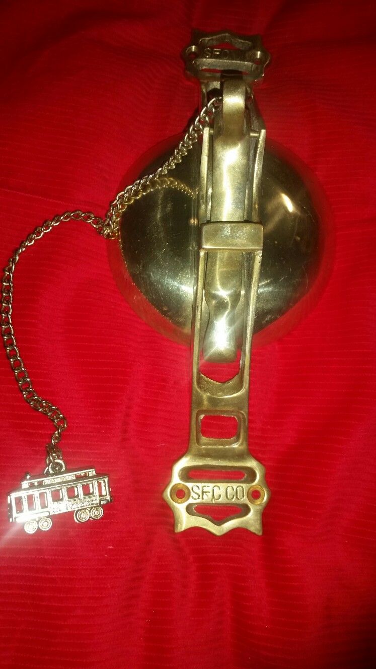 San Fran SFC Co Trolley Brass Bell