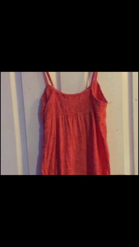 TAYLOR SWIFT Sundress. Size L. Coral. Pre-Owned. Good Condition. Pick Up In Dublin