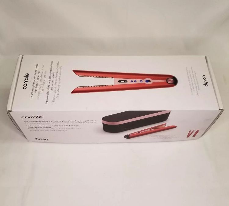 Dyson Corrale Hair Straightener Strawberry Pink Rose Gold Floor Model