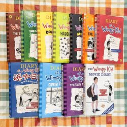 Diary Of A Wimpy Kid Fiction Book Story Book 11 Lots 