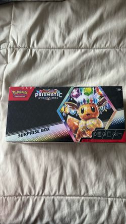 Pokemon Prismatic Evolutions Surprise Box New Sealed