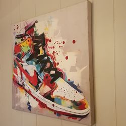 Graffiti Sneaker Art "Retro Jordan 1"