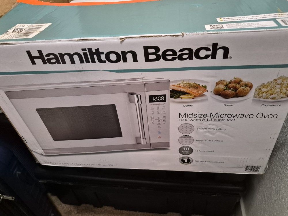 Eleven hundred watt microwave