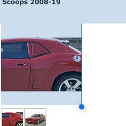 Dodge Challenger Quarter Panel Scoops 2008-19