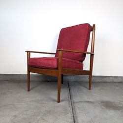 Mid-Century Modern Lounge Chair by Grete Jalk, PJ56 Highback Model, c1960s