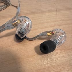 Shure SE215 Pro Sound-Isolating Earphones (Clear)