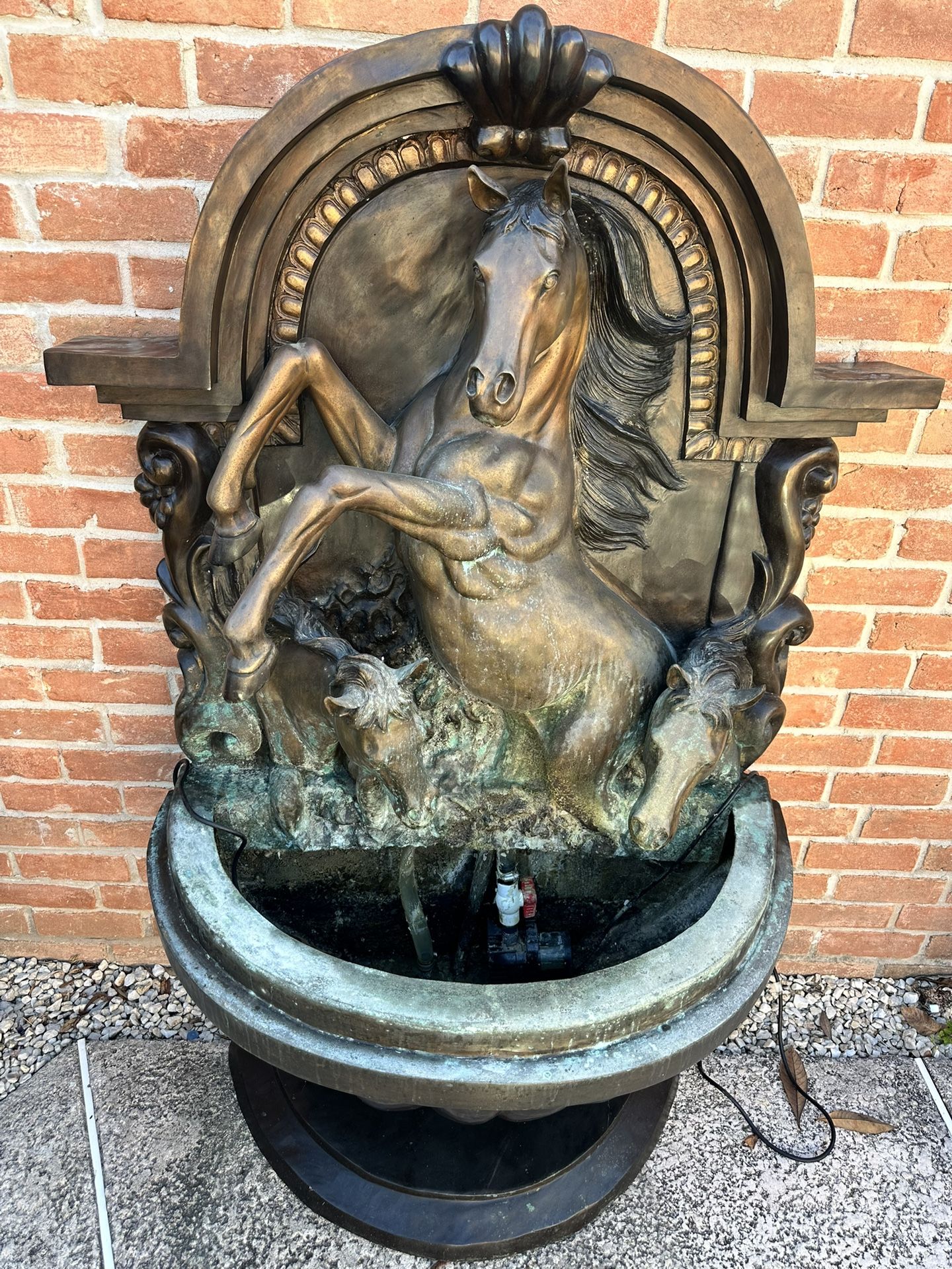 Bronze Horse Fountain