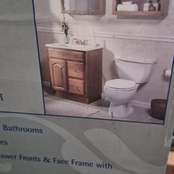 Vanity Cabinet Fully Assembled 24x18 Brand New In Box