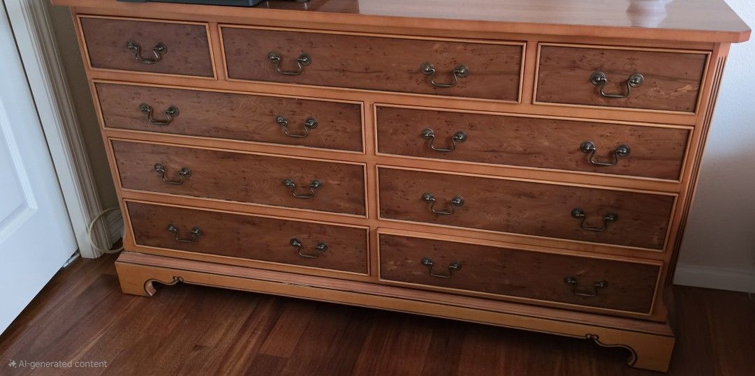 Solid Wood Dresser