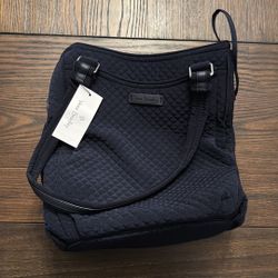 NWT Navy Vera Bradley Bag 