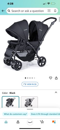 BabyJoy Double Stroller