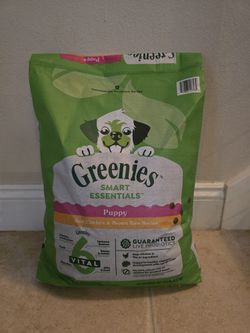Dog Food By Greenies PUPPY High Protein Real Chicken & Brown Rice Recipe 13.5 lbs