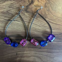 Rhinestone Earrings 