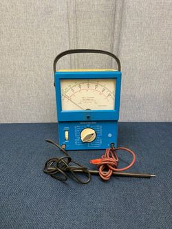 Vintage Bell System Multimeter Simpson Electric Company