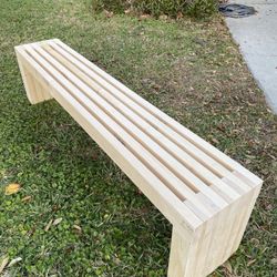 Bench 72” X 17 1/2” High 